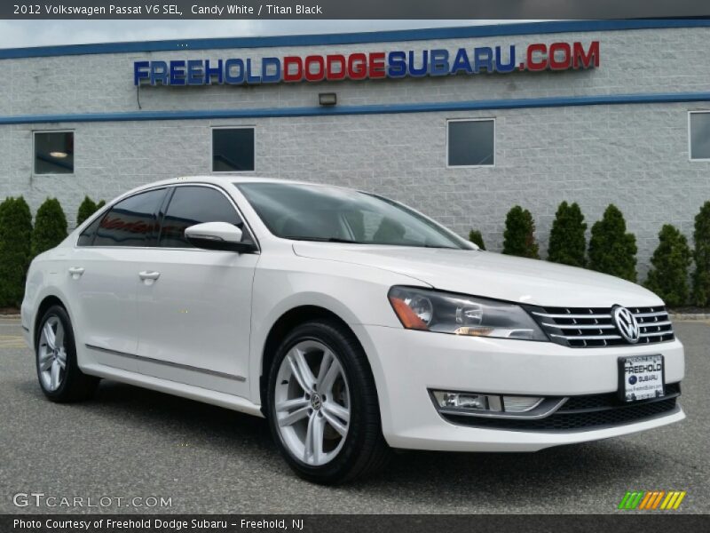 Candy White / Titan Black 2012 Volkswagen Passat V6 SEL