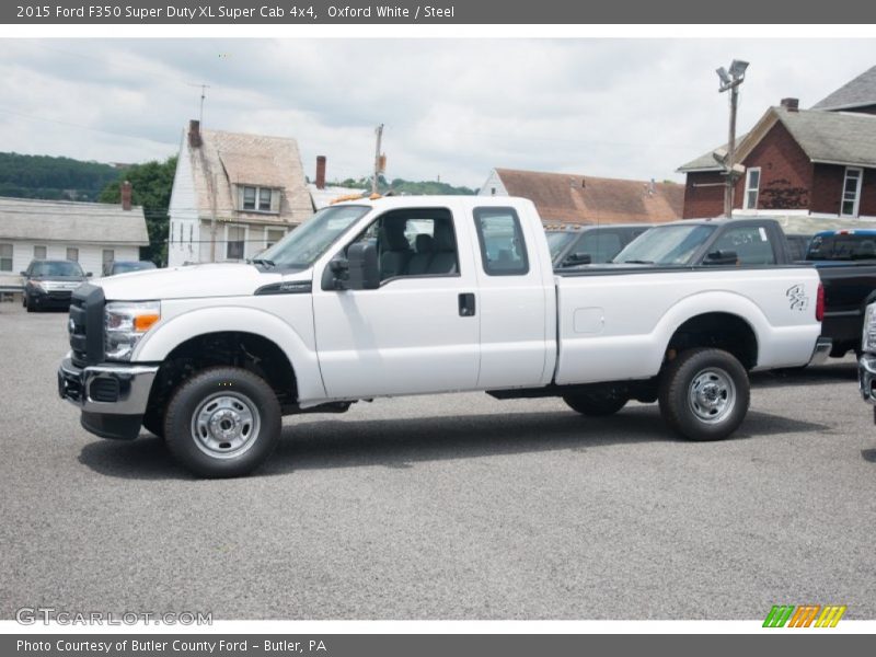 Oxford White / Steel 2015 Ford F350 Super Duty XL Super Cab 4x4