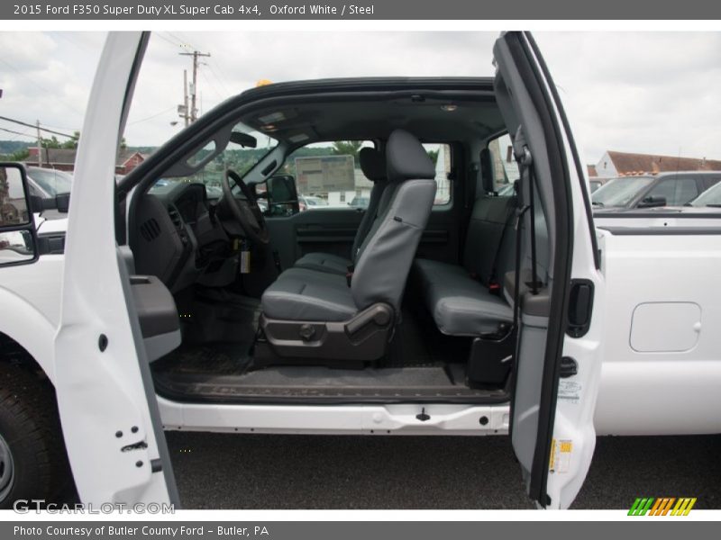 Oxford White / Steel 2015 Ford F350 Super Duty XL Super Cab 4x4