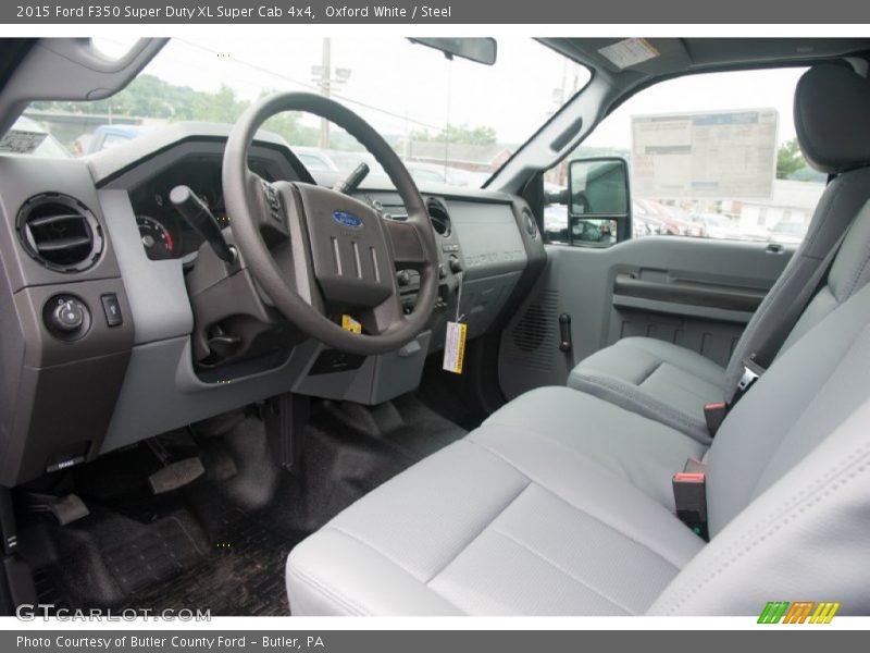Oxford White / Steel 2015 Ford F350 Super Duty XL Super Cab 4x4