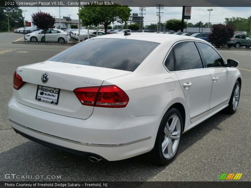 Candy White / Titan Black 2012 Volkswagen Passat V6 SEL