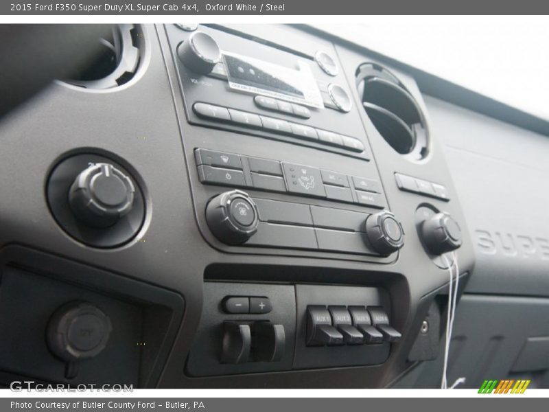 Oxford White / Steel 2015 Ford F350 Super Duty XL Super Cab 4x4