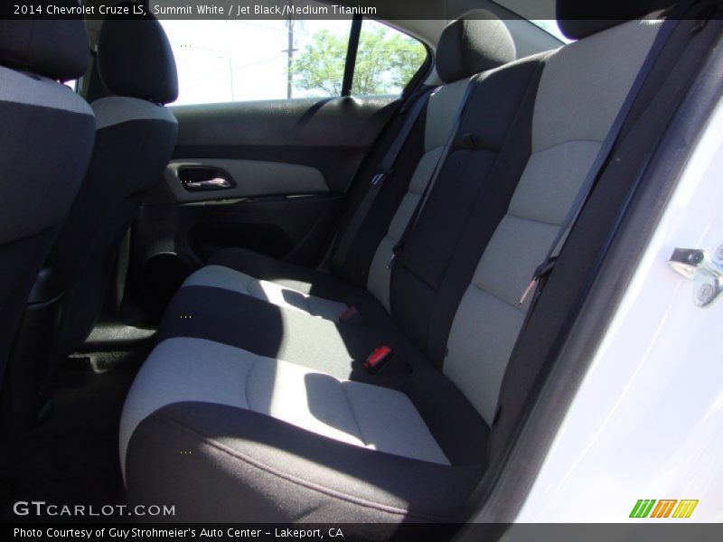Summit White / Jet Black/Medium Titanium 2014 Chevrolet Cruze LS