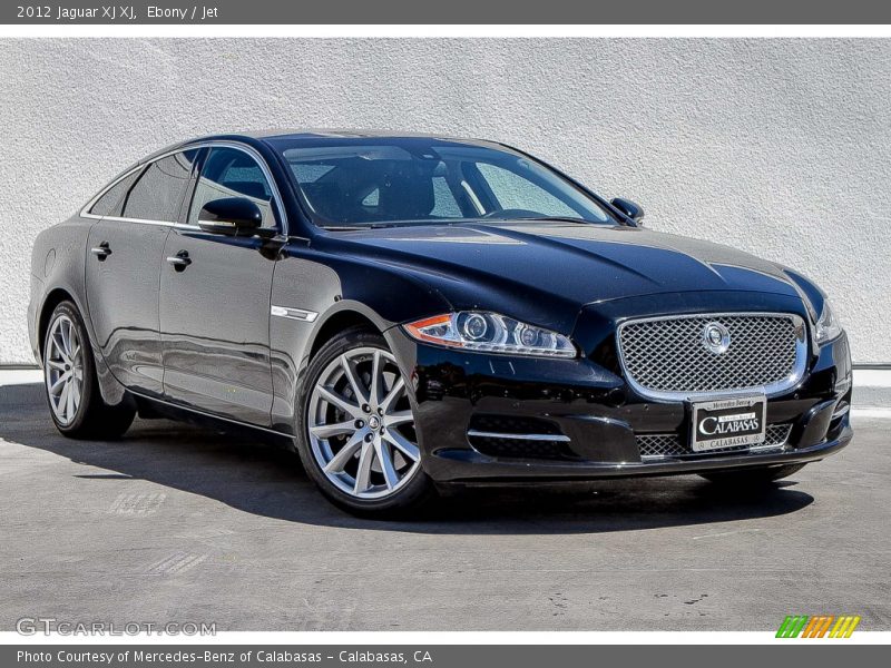 Ebony / Jet 2012 Jaguar XJ XJ