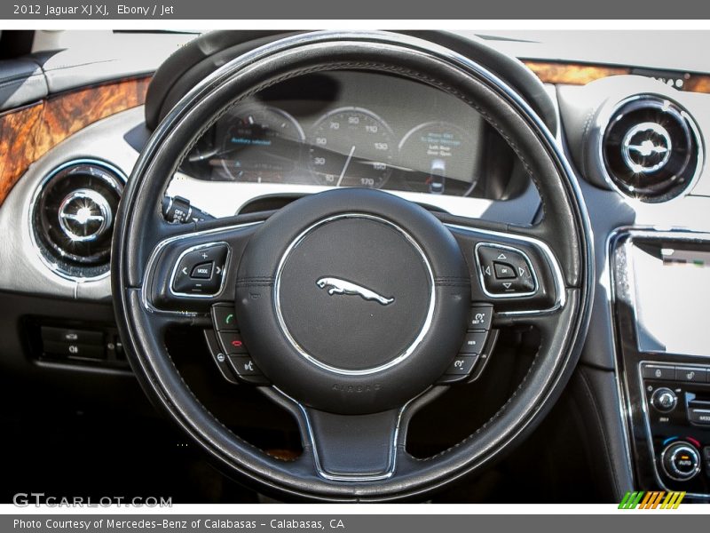 Ebony / Jet 2012 Jaguar XJ XJ