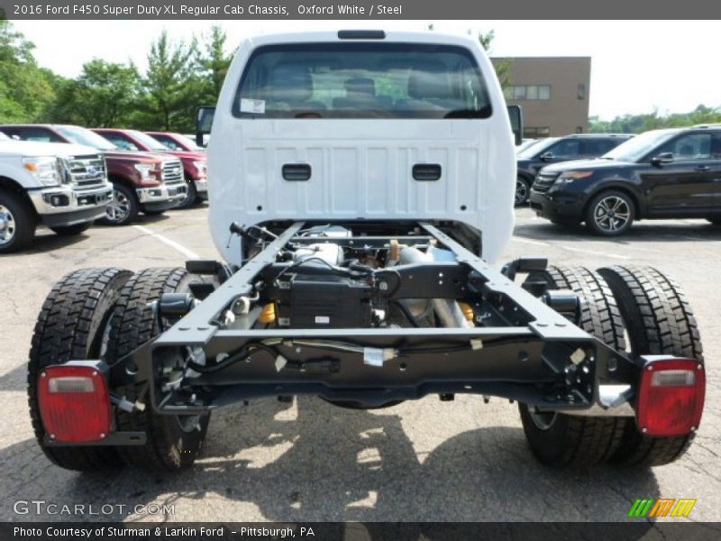 Oxford White / Steel 2016 Ford F450 Super Duty XL Regular Cab Chassis