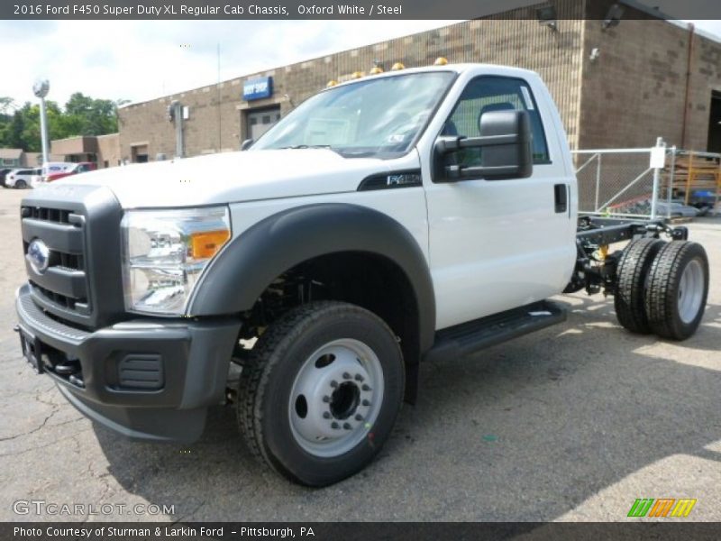  2016 F450 Super Duty XL Regular Cab Chassis Oxford White