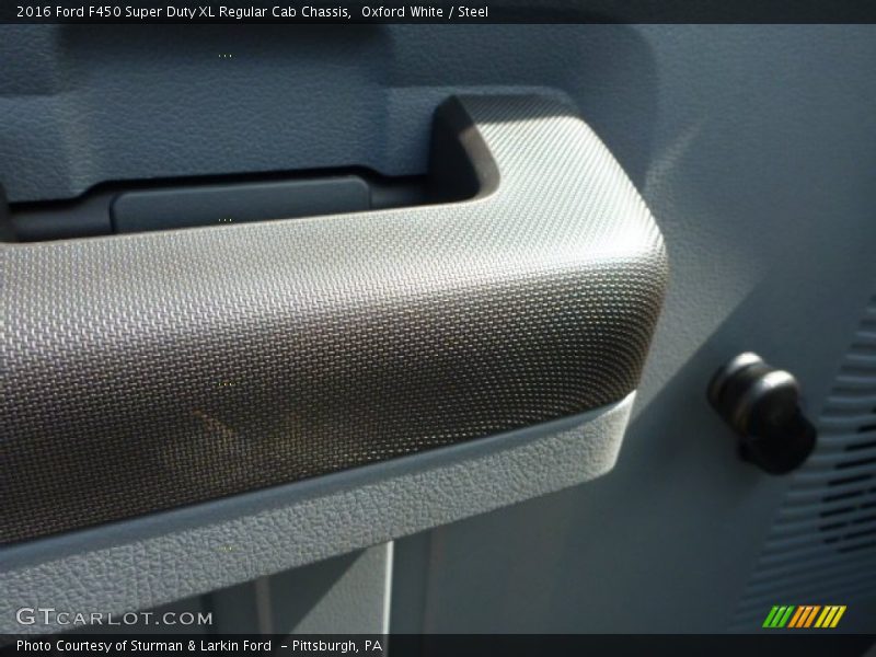 Oxford White / Steel 2016 Ford F450 Super Duty XL Regular Cab Chassis