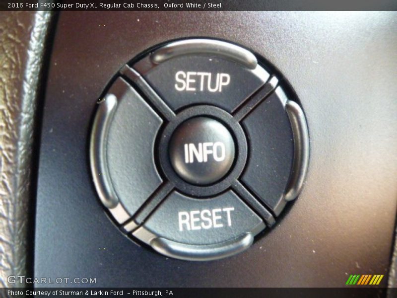 Controls of 2016 F450 Super Duty XL Regular Cab Chassis