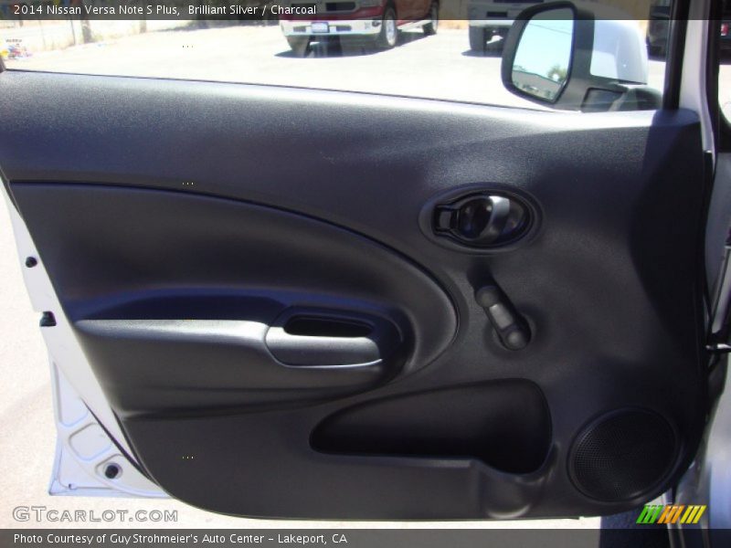 Brilliant Silver / Charcoal 2014 Nissan Versa Note S Plus