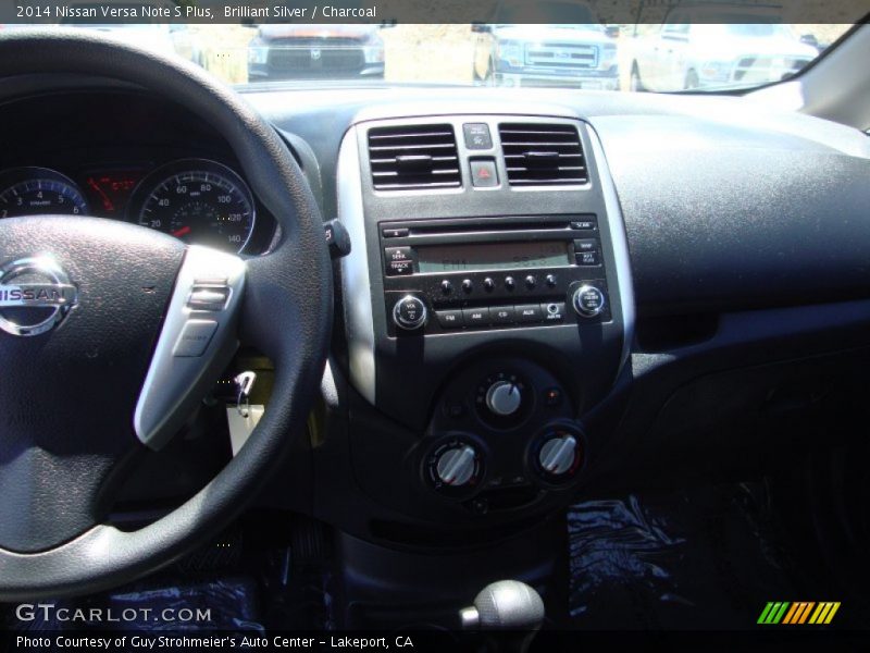 Brilliant Silver / Charcoal 2014 Nissan Versa Note S Plus