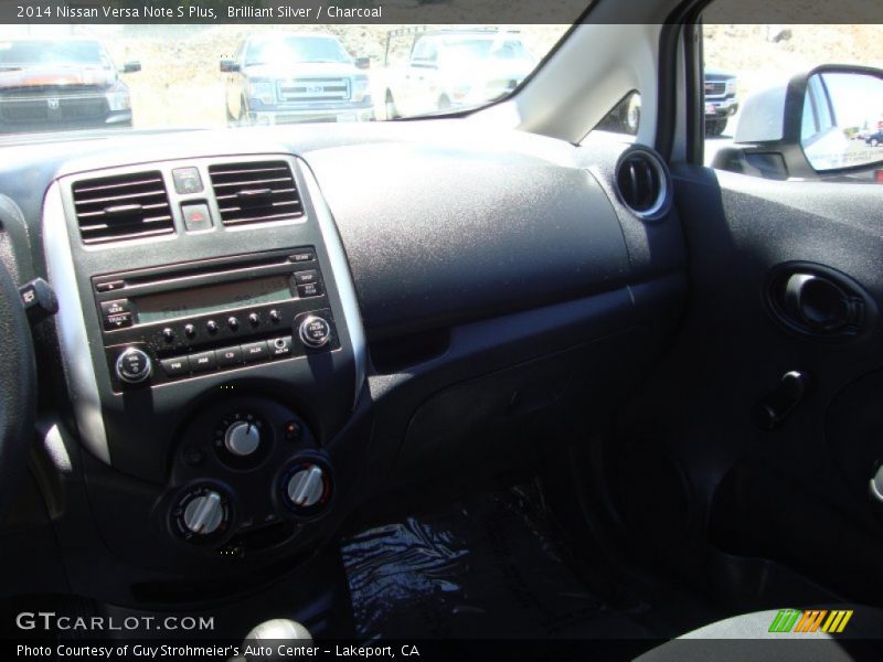 Brilliant Silver / Charcoal 2014 Nissan Versa Note S Plus