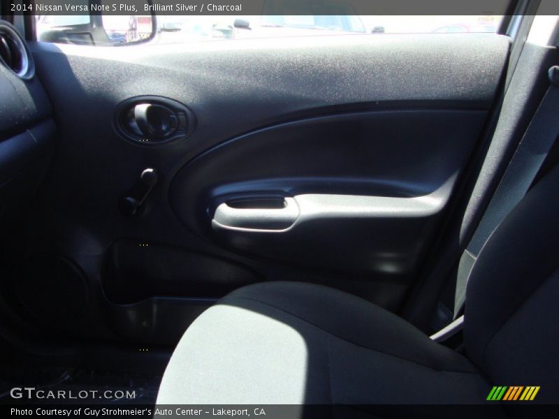 Brilliant Silver / Charcoal 2014 Nissan Versa Note S Plus