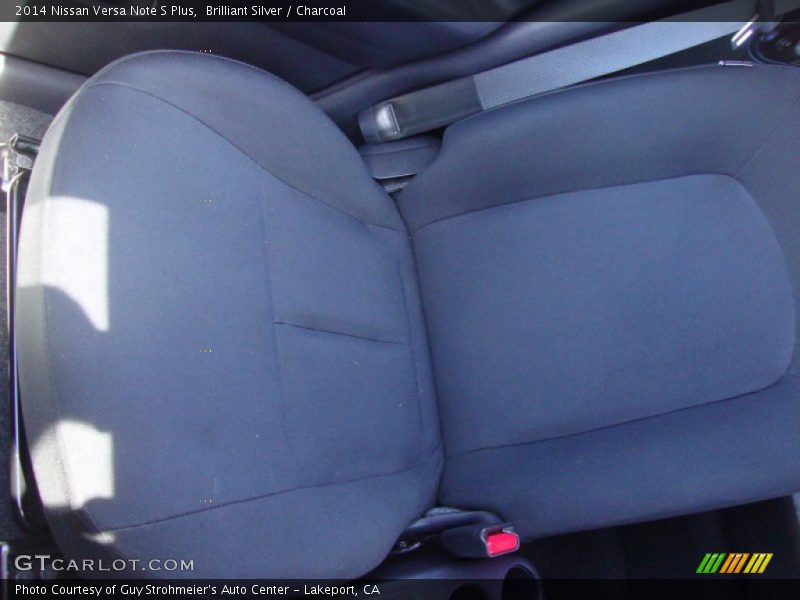 Brilliant Silver / Charcoal 2014 Nissan Versa Note S Plus