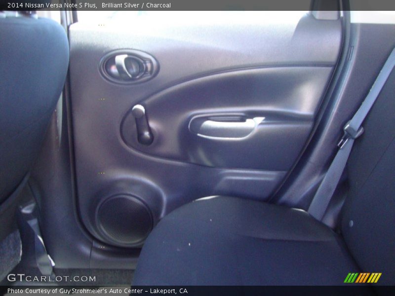 Brilliant Silver / Charcoal 2014 Nissan Versa Note S Plus