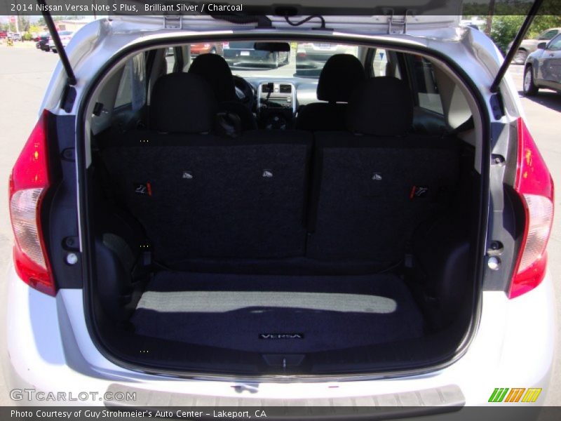 Brilliant Silver / Charcoal 2014 Nissan Versa Note S Plus