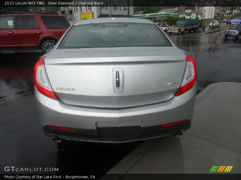 Silver Diamond / Charcoal Black 2013 Lincoln MKS FWD
