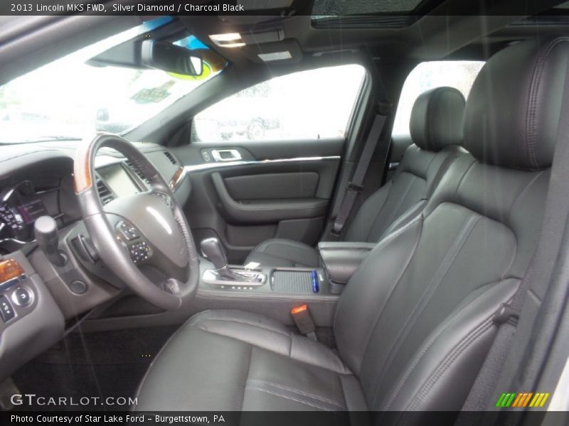 Silver Diamond / Charcoal Black 2013 Lincoln MKS FWD