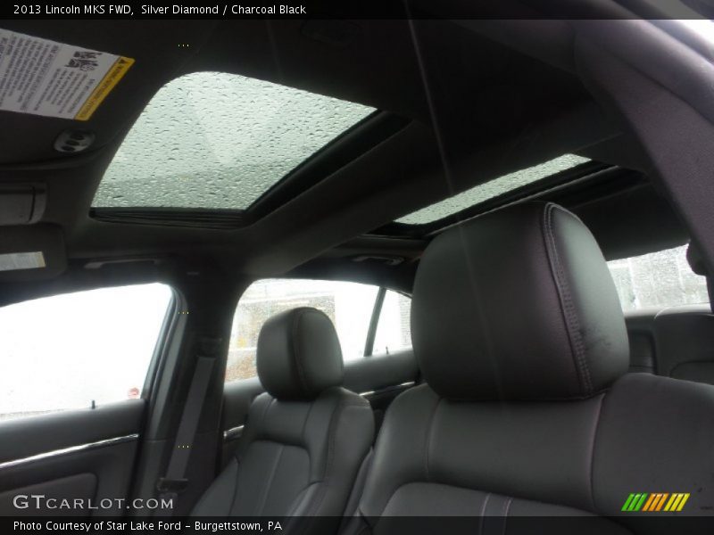 Silver Diamond / Charcoal Black 2013 Lincoln MKS FWD