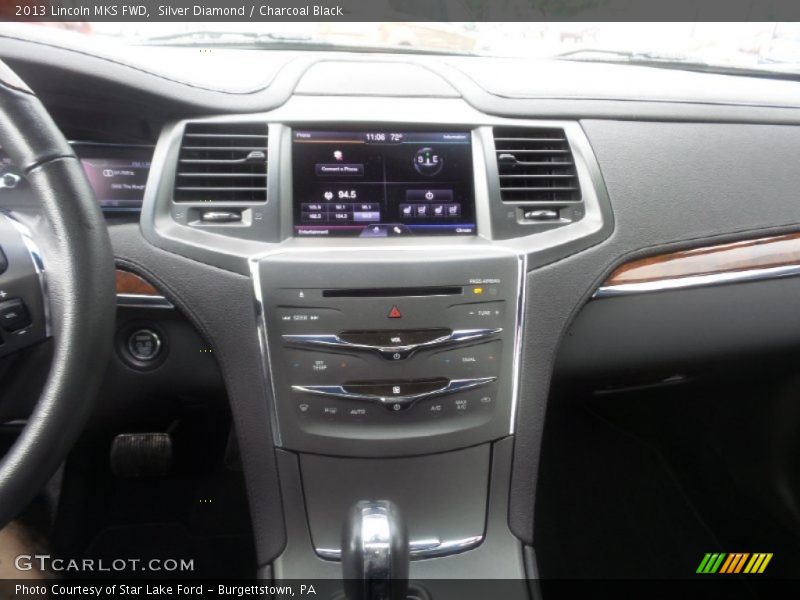 Silver Diamond / Charcoal Black 2013 Lincoln MKS FWD