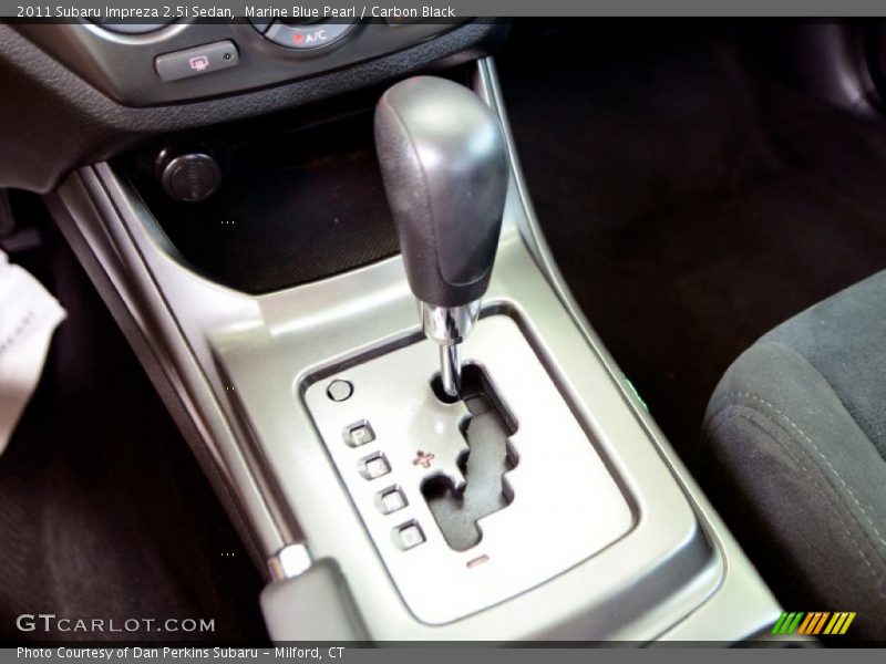 Marine Blue Pearl / Carbon Black 2011 Subaru Impreza 2.5i Sedan