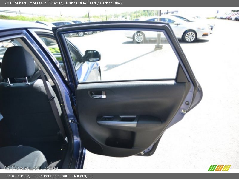 Marine Blue Pearl / Carbon Black 2011 Subaru Impreza 2.5i Sedan