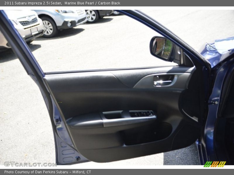 Marine Blue Pearl / Carbon Black 2011 Subaru Impreza 2.5i Sedan