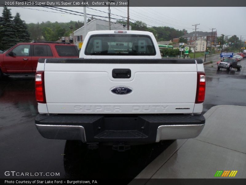 Oxford White / Steel 2016 Ford F250 Super Duty XL Super Cab 4x4