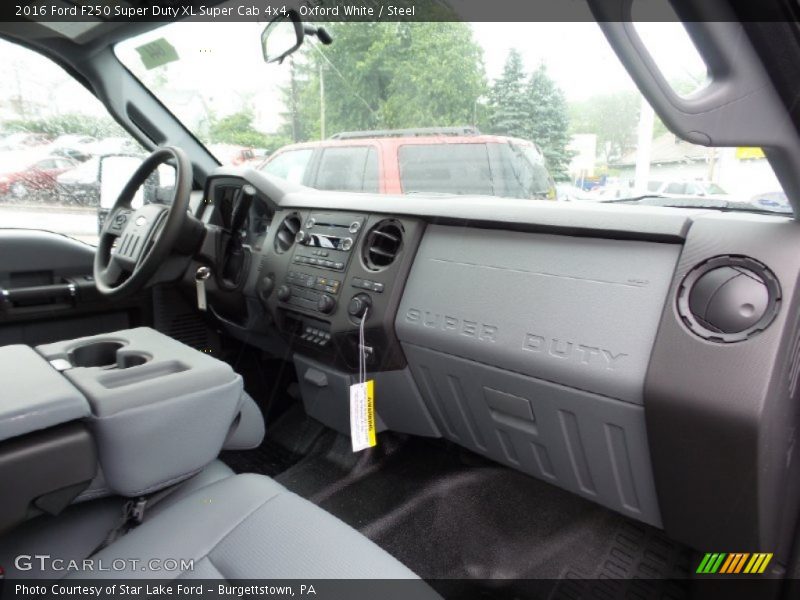 Oxford White / Steel 2016 Ford F250 Super Duty XL Super Cab 4x4