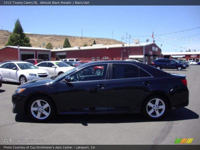 Attitude Black Metallic / Black/Ash 2013 Toyota Camry SE