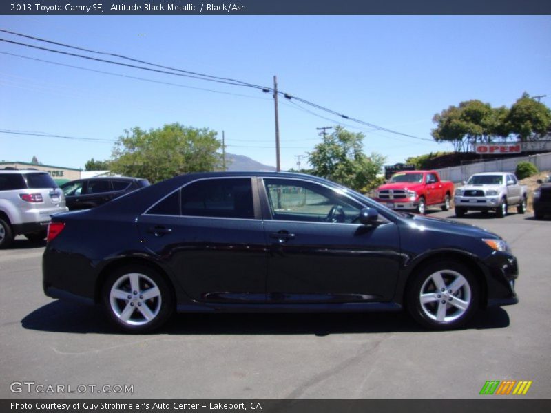 Attitude Black Metallic / Black/Ash 2013 Toyota Camry SE
