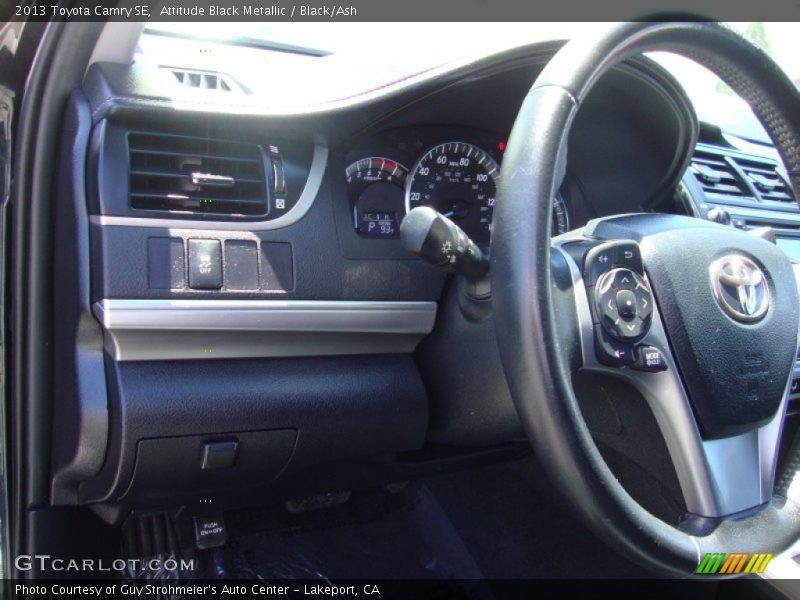 Attitude Black Metallic / Black/Ash 2013 Toyota Camry SE