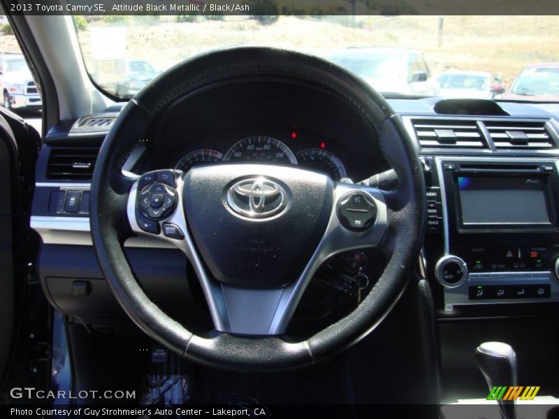 Attitude Black Metallic / Black/Ash 2013 Toyota Camry SE
