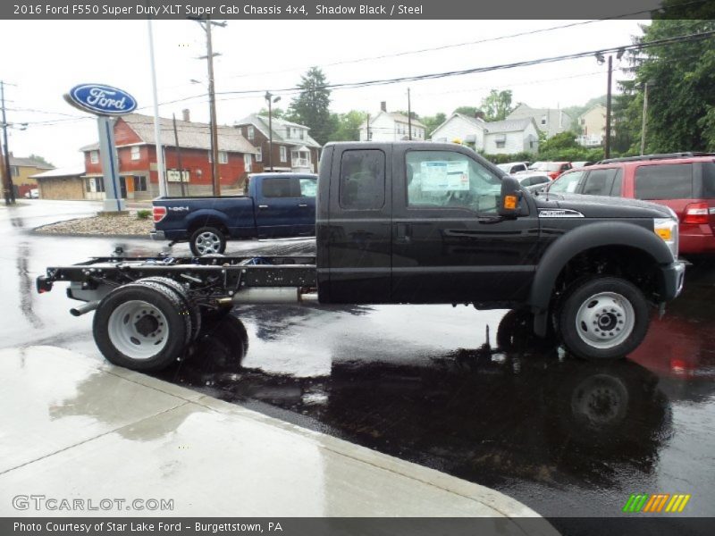  2016 F550 Super Duty XLT Super Cab Chassis 4x4 Shadow Black