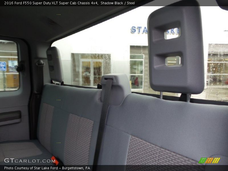 Shadow Black / Steel 2016 Ford F550 Super Duty XLT Super Cab Chassis 4x4