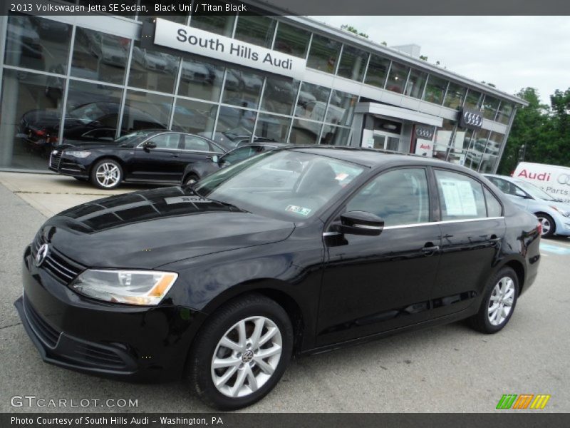 Black Uni / Titan Black 2013 Volkswagen Jetta SE Sedan