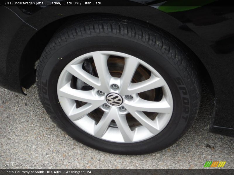 Black Uni / Titan Black 2013 Volkswagen Jetta SE Sedan