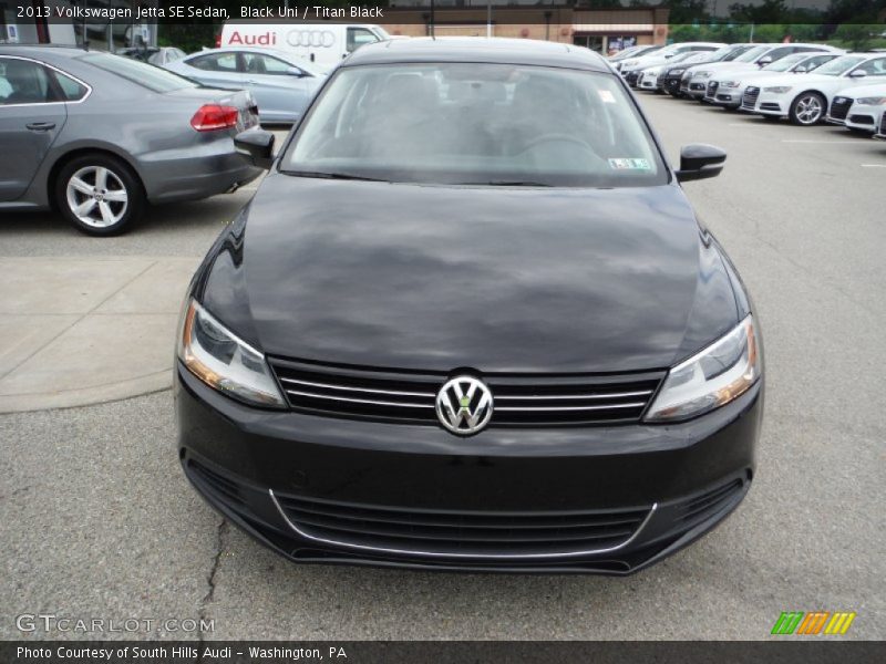 Black Uni / Titan Black 2013 Volkswagen Jetta SE Sedan