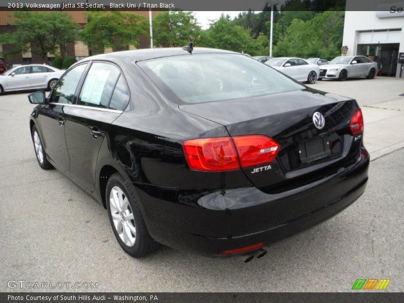 Black Uni / Titan Black 2013 Volkswagen Jetta SE Sedan