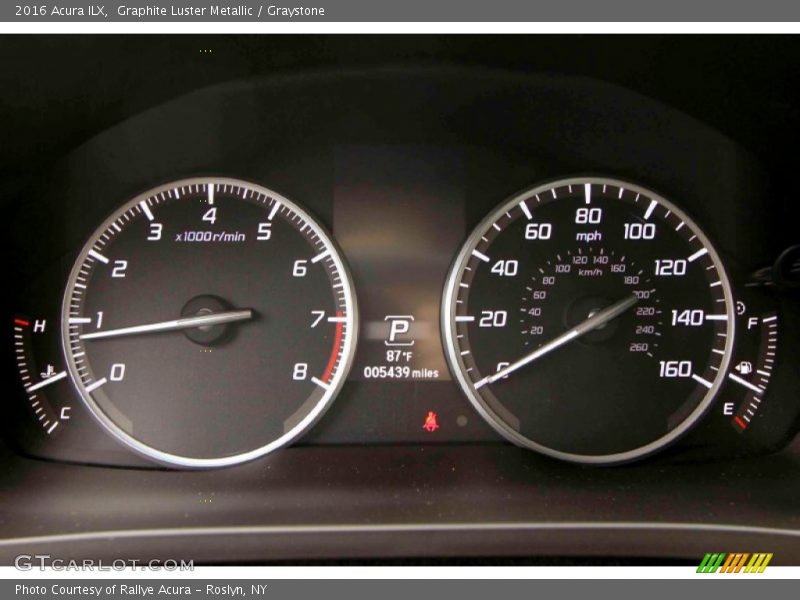 Graphite Luster Metallic / Graystone 2016 Acura ILX