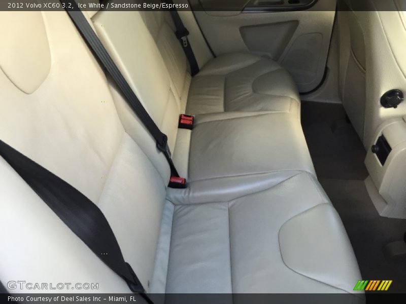 Ice White / Sandstone Beige/Espresso 2012 Volvo XC60 3.2