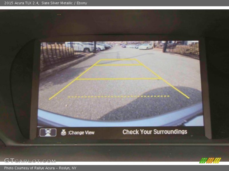 Slate Silver Metallic / Ebony 2015 Acura TLX 2.4