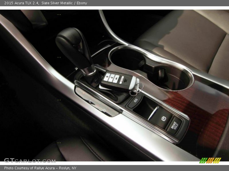 Slate Silver Metallic / Ebony 2015 Acura TLX 2.4