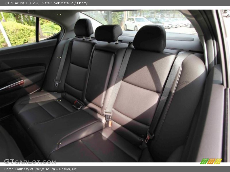 Slate Silver Metallic / Ebony 2015 Acura TLX 2.4