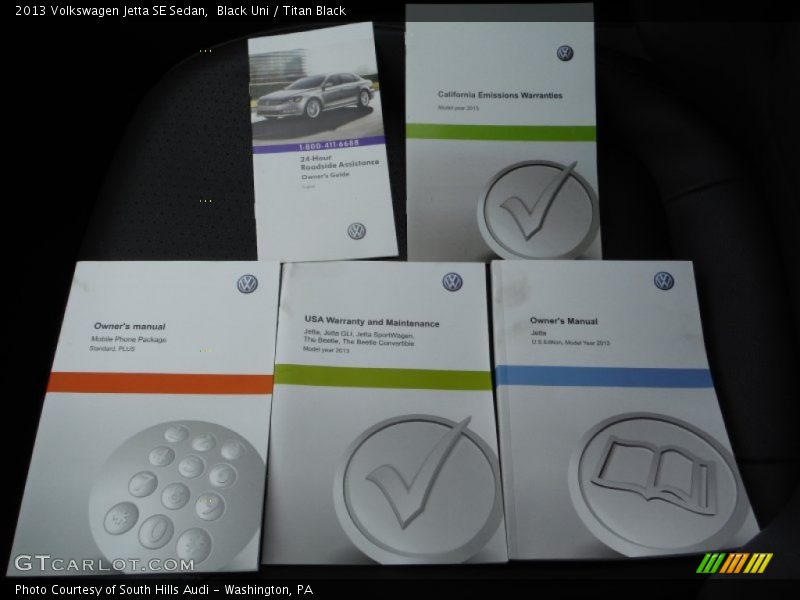 Black Uni / Titan Black 2013 Volkswagen Jetta SE Sedan