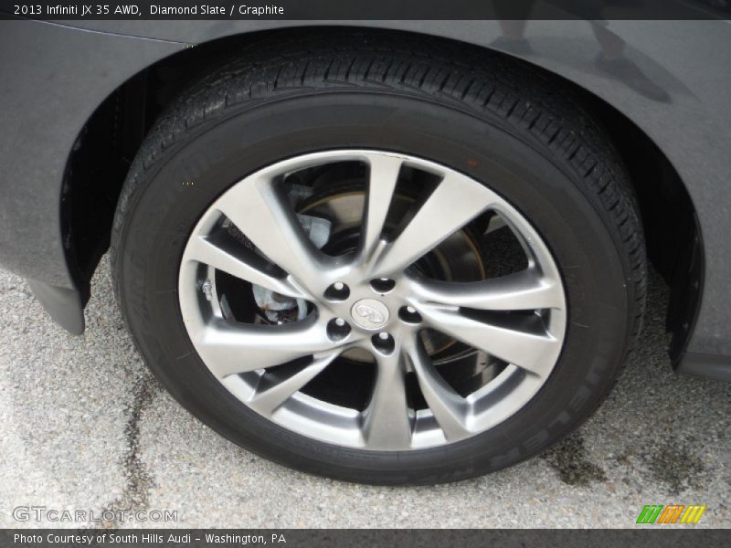 Diamond Slate / Graphite 2013 Infiniti JX 35 AWD