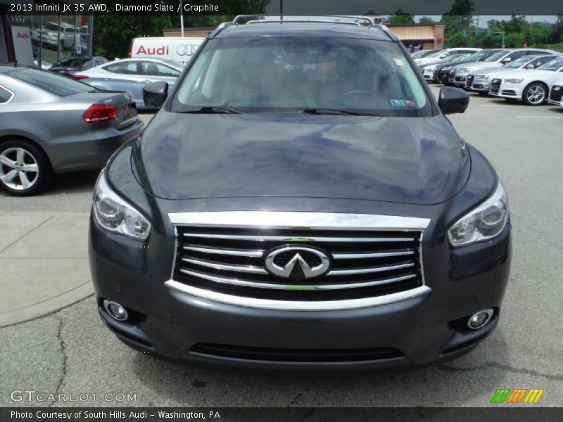 Diamond Slate / Graphite 2013 Infiniti JX 35 AWD