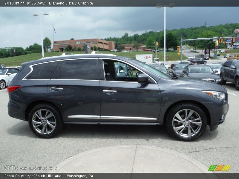 Diamond Slate / Graphite 2013 Infiniti JX 35 AWD
