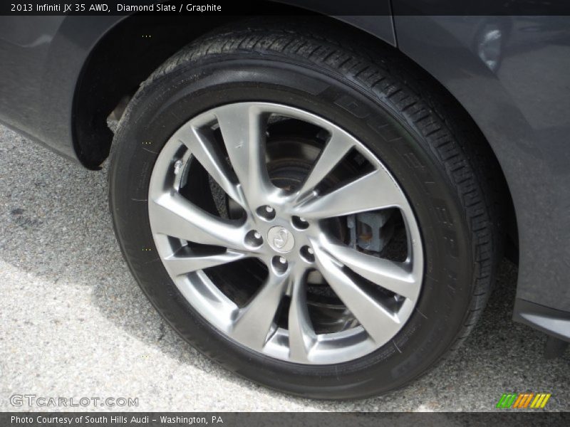 Diamond Slate / Graphite 2013 Infiniti JX 35 AWD