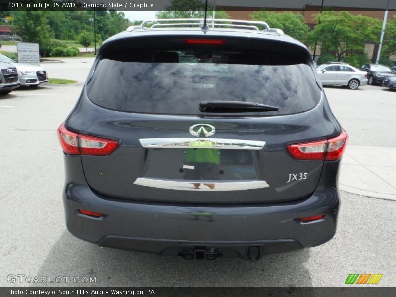 Diamond Slate / Graphite 2013 Infiniti JX 35 AWD